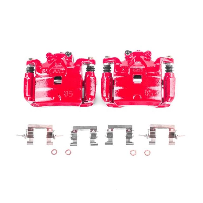 Picture of Power Stop 11-17 Nissan Juke Front Red Calipers w/Brackets - Pair