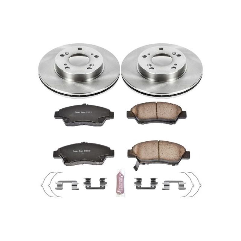 Picture of Power Stop 11-15 Honda CR-Z Front Autospecialty Brake Kit