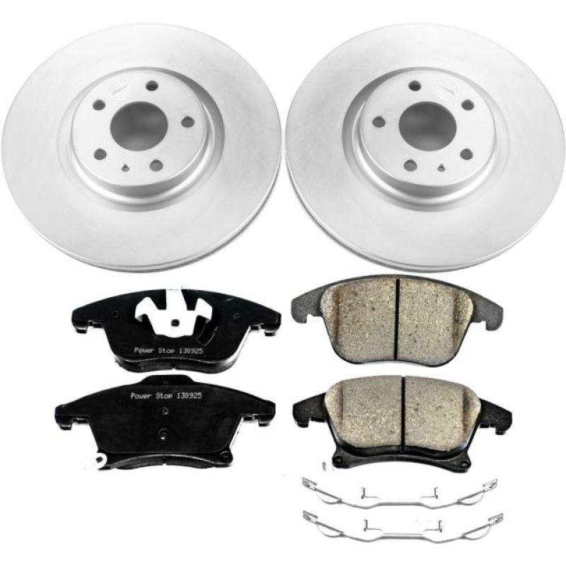 Picture of Power Stop 13-19 Ford Fusion Front Z17 Evolution Geomet Coated Brake Kit
