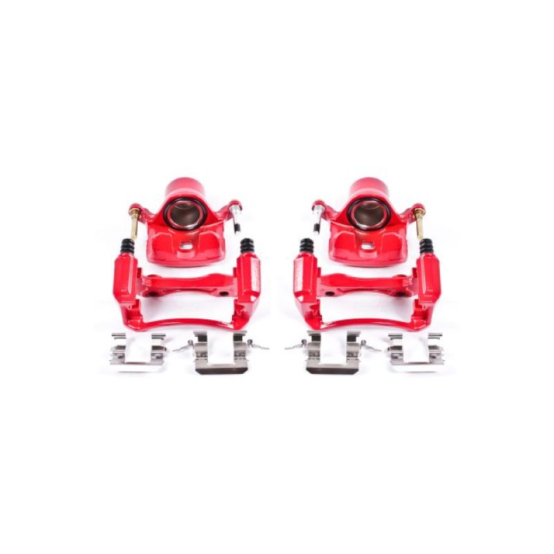 Picture of Power Stop 00-01 Infiniti I30 Front Red Calipers w/Brackets - Pair