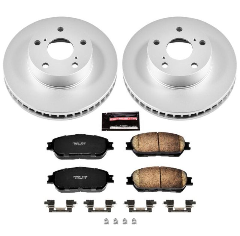 Picture of Power Stop 05-15 Toyota Tacoma Front Z17 Evolution Geomet Coated Brake Kit