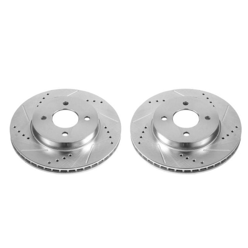 Picture of PowerStop PSB Evolution Drill/Slot Rotor Brake Rotors - JBR1539XPR