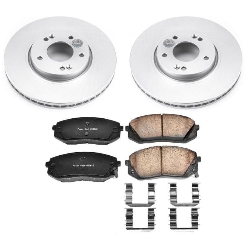Picture of Power Stop 12-16 Kia Sportage Front Z17 Evolution Geomet Coated Brake Kit