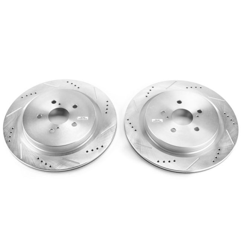 Picture of PowerStop PSB Evolution Drill/Slot Rotor Brake Rotors - JBR1737XPR