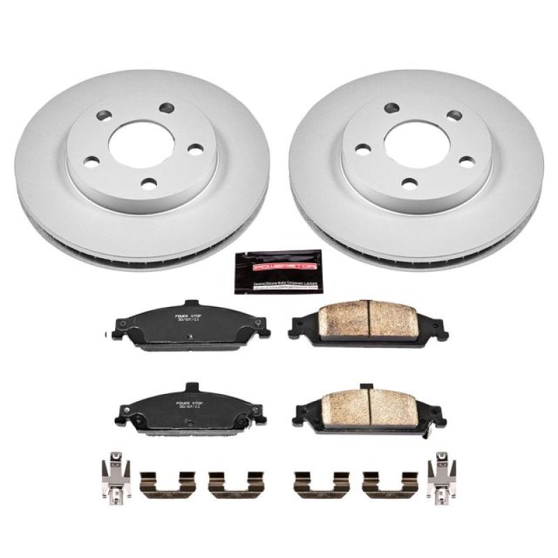 Picture of Power Stop 04-05 Chevrolet Classic Front Z17 Evolution Geomet Coated Brake Kit