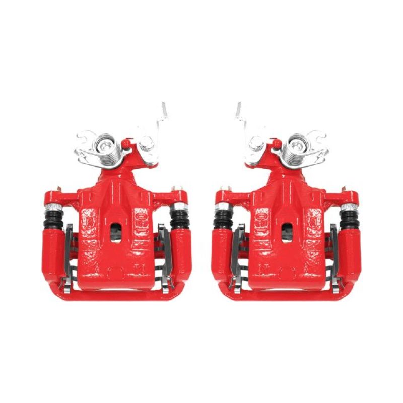 Picture of Power Stop 06-12 Ford Fusion Rear Red Calipers w/Brackets - Pair
