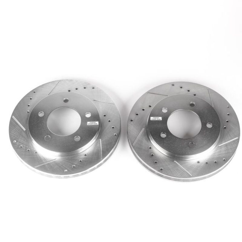 Picture of PowerStop PSB Evolution Drill/Slot Rotor Brake Rotors - AR8558XPR