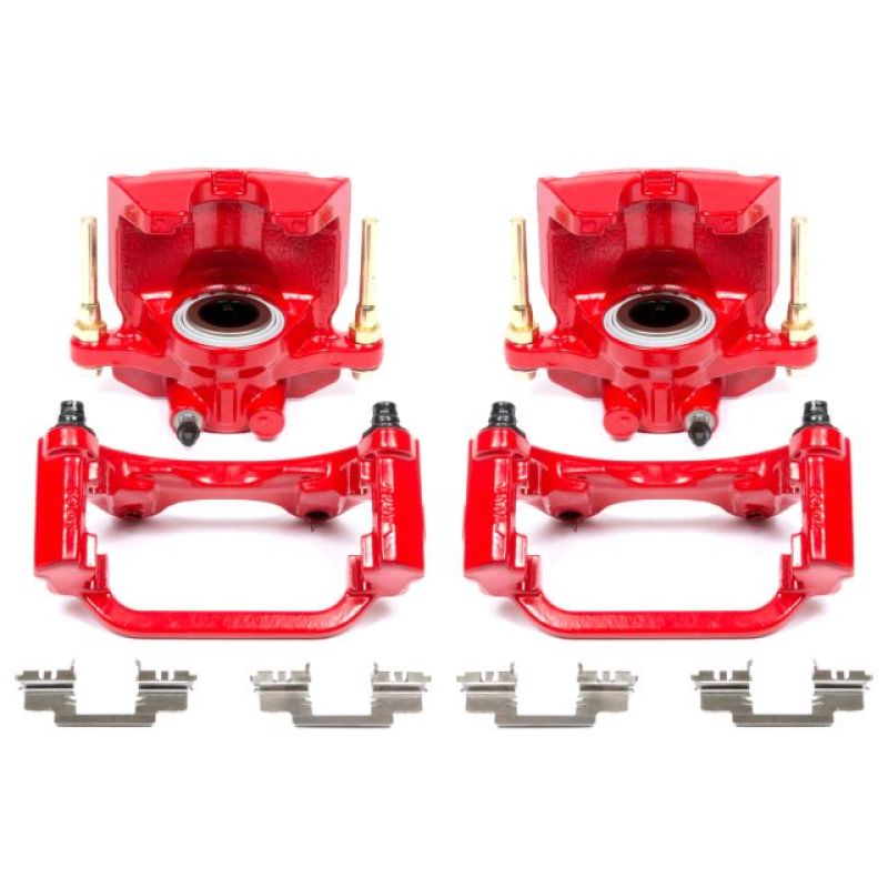 Picture of Power Stop 07-16 Cadillac Escalade Rear Red Calipers w/Brackets - Pair