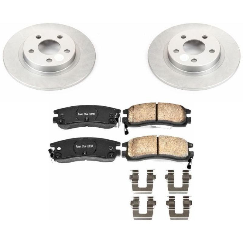 Picture of Power Stop 03-05 Buick Park Avenue Rear Z17 Evolution Geomet Coated Brake Kit