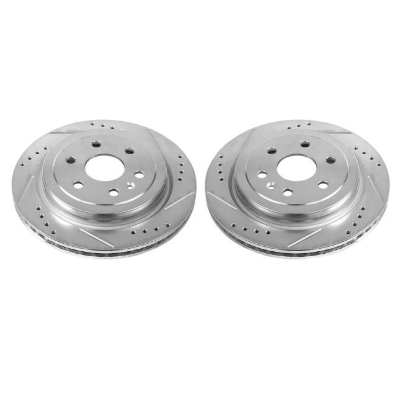Picture of PowerStop PSB Evolution Drill/Slot Rotor Brake Rotors - AR82143XPR