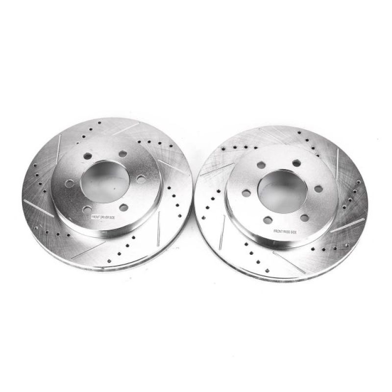 Picture of PowerStop PSB Evolution Drill/Slot Rotor Brake Rotors - AR8596XPR