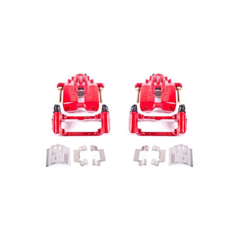 Picture of Power Stop 04-05 Cadillac XLR Rear Red Calipers w/Brackets - Pair