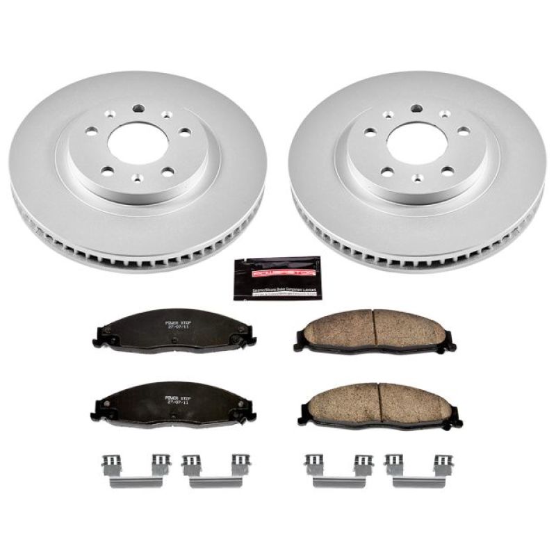 Picture of Power Stop 03-07 Cadillac CTS Front Z17 Evolution Geomet Coated Brake Kit