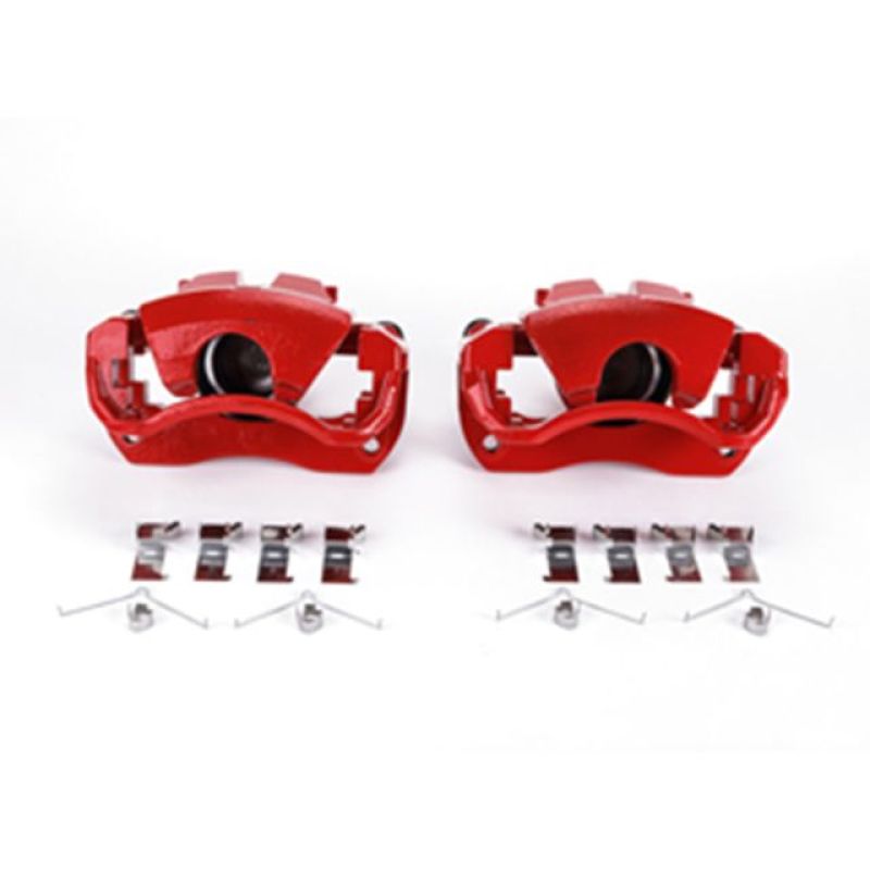 Picture of Power Stop 13-17 Lexus ES300h Front Red Calipers w/Brackets - Pair