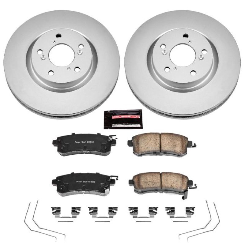 Picture of Power Stop 11-14 Honda Odyssey Front Z17 Evolution Geomet Coated Brake Kit