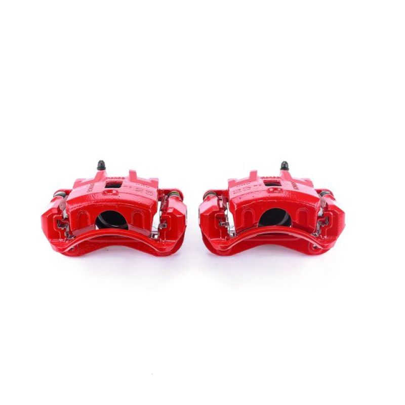 Picture of Power Stop 99-04 Hyundai Sonata Front Red Calipers w/Brackets - Pair