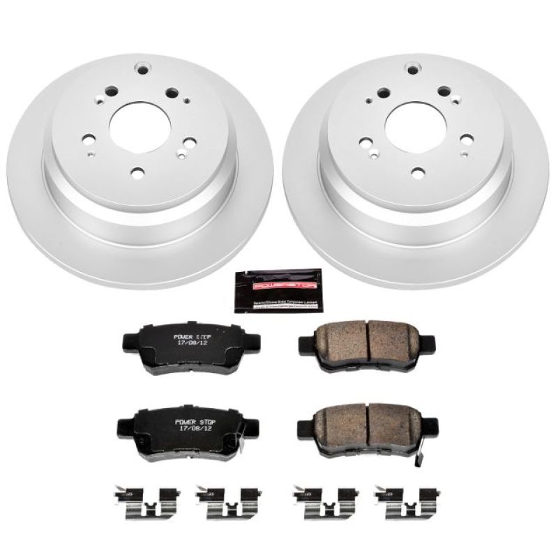 Picture of Power Stop 05-10 Honda Odyssey Rear Z17 Evolution Geomet Coated Brake Kit
