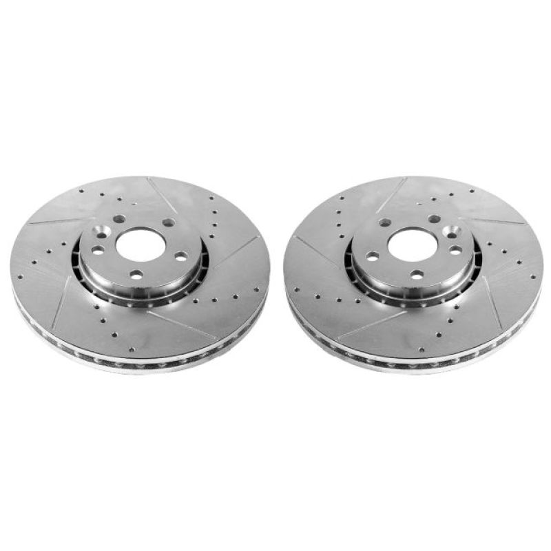 Picture of PowerStop PSB Evolution Drill/Slot Rotor Brake Rotors - EBR1283XPR