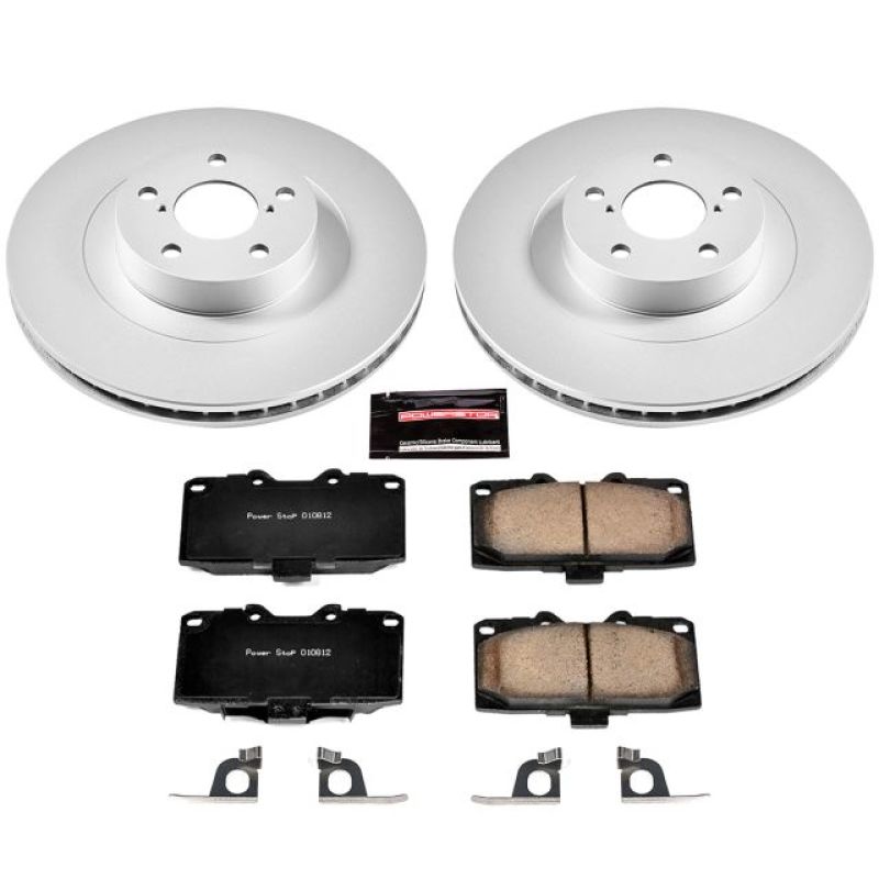 Picture of Power Stop 06-07 Subaru Impreza Front Z17 Evolution Geomet Coated Brake Kit