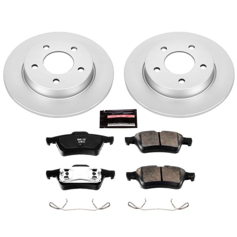 Picture of Power Stop 04-05 Mazda 3 Rear Z17 Evolution Geomet Coated Brake Kit