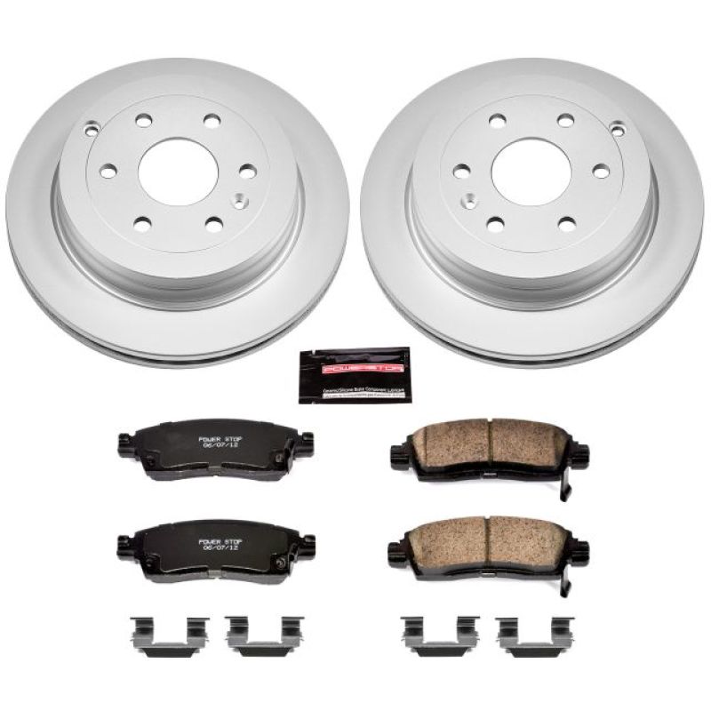 Picture of Power Stop 08-17 Buick Enclave Rear Z17 Evolution Geomet Coated Brake Kit
