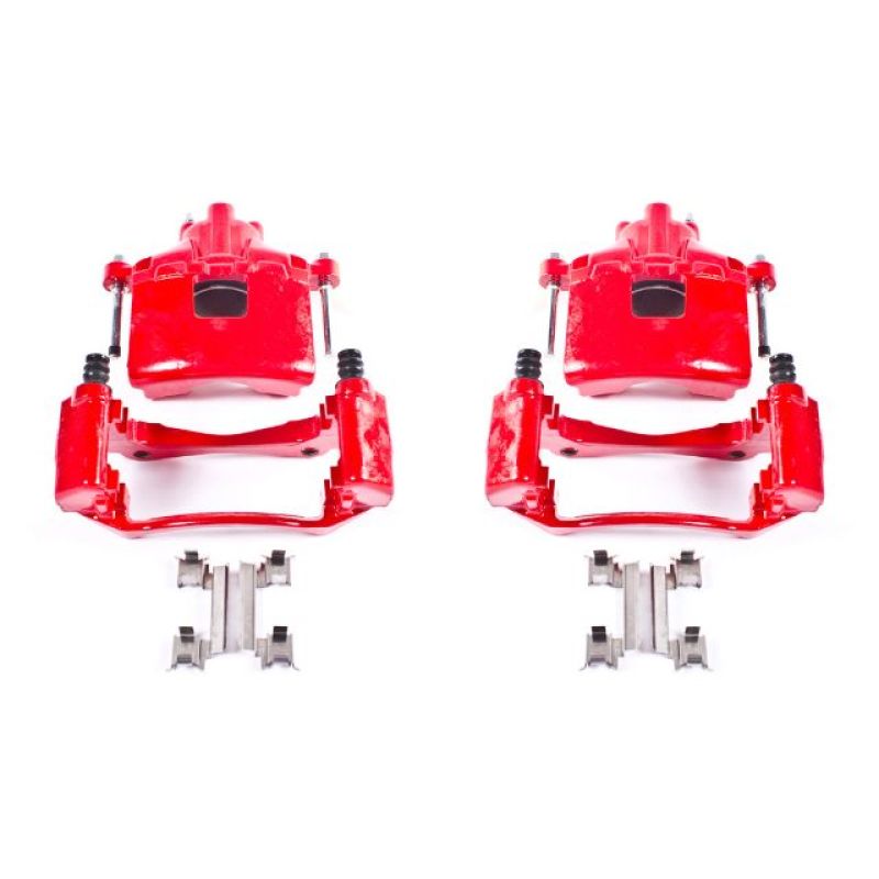 Picture of Power Stop 05-09 Buick Allure Front Red Calipers w/Brackets - Pair