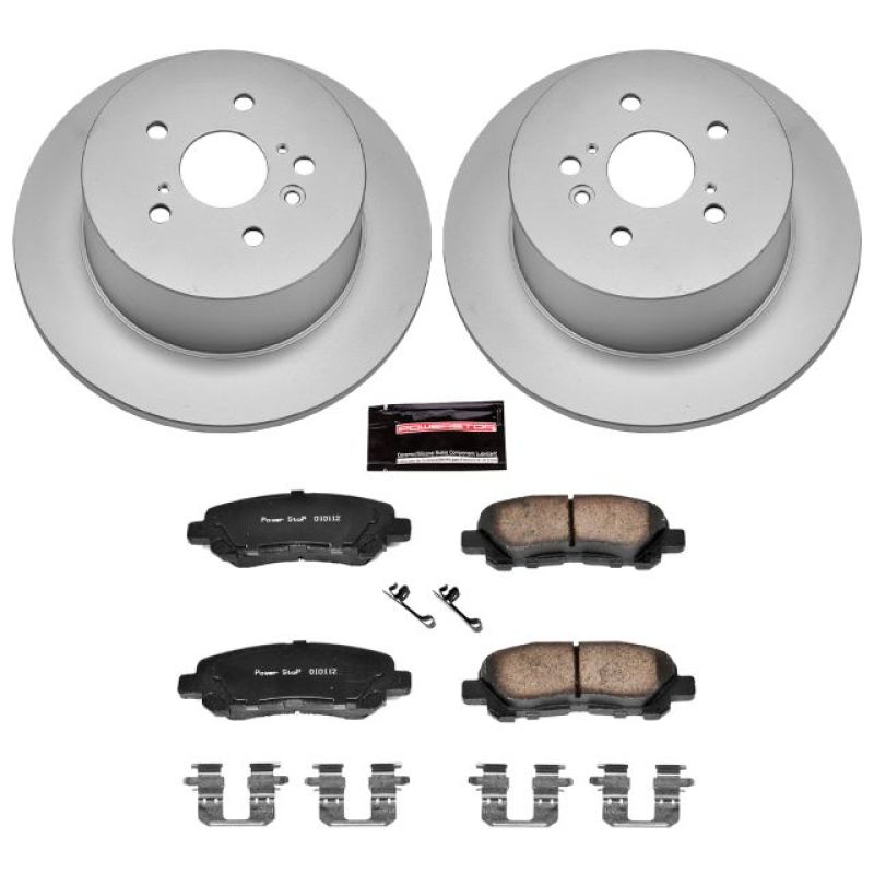 Picture of Power Stop 08-13 Toyota Highlander Rear Z17 Evolution Geomet Coated Brake Kit