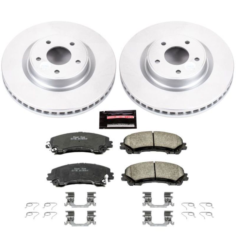 Picture of Power Stop 14-19 Infiniti Q50 Front Z17 Evolution Geomet Coated Brake Kit