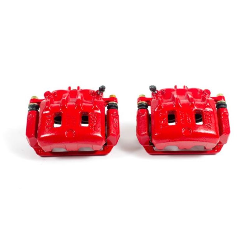 Picture of Power Stop 98-02 Subaru Forester Front Red Calipers w/Brackets - Pair