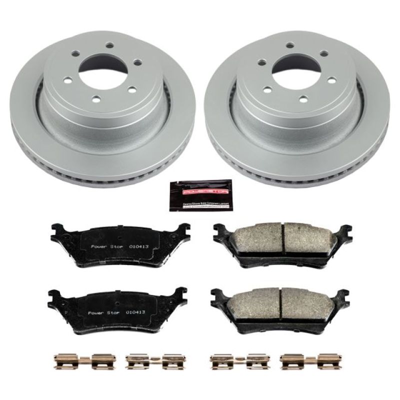 Picture of Power Stop 12-18 Ford F-150 Rear Z17 Evolution Geomet Coated Brake Kit