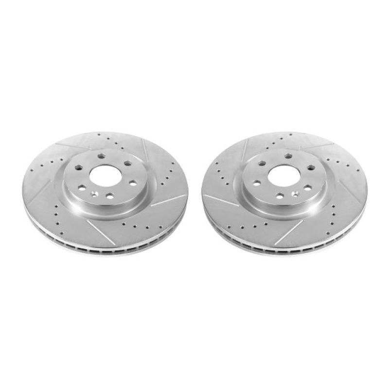 Picture of PowerStop PSB Evolution Drill/Slot Rotor Brake Rotors - AR82145XPR