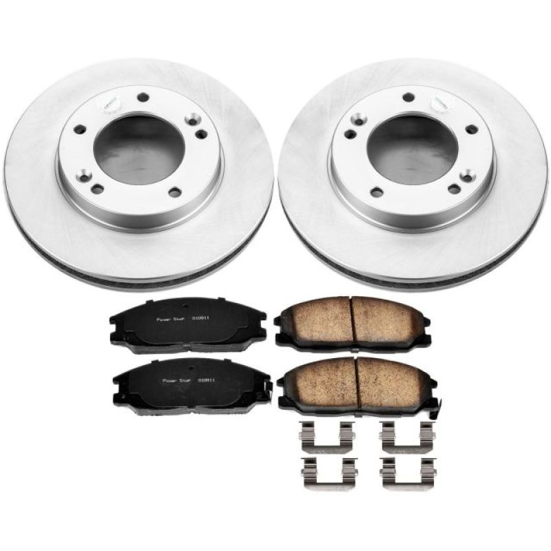 Picture of Power Stop 03-06 Kia Sorento Front Z17 Evolution Geomet Coated Brake Kit