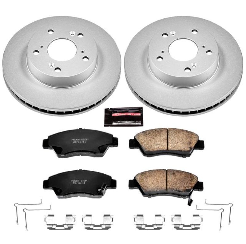 Picture of Power Stop 13-15 Acura ILX Front Z17 Evolution Geomet Coated Brake Kit