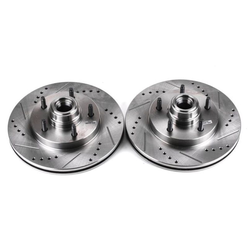 Picture of PowerStop PSB Evolution Drill/Slot Rotor Brake Rotors - AR8556XPR