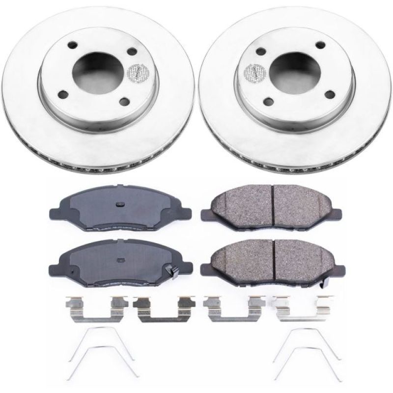 Picture of Power Stop 09-11 Nissan Versa Front Z17 Evolution Geomet Coated Brake Kit