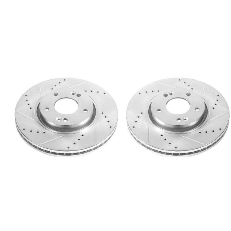 Picture of PowerStop PSB Evolution Drill/Slot Rotor Brake Rotors - JBR1567XPR