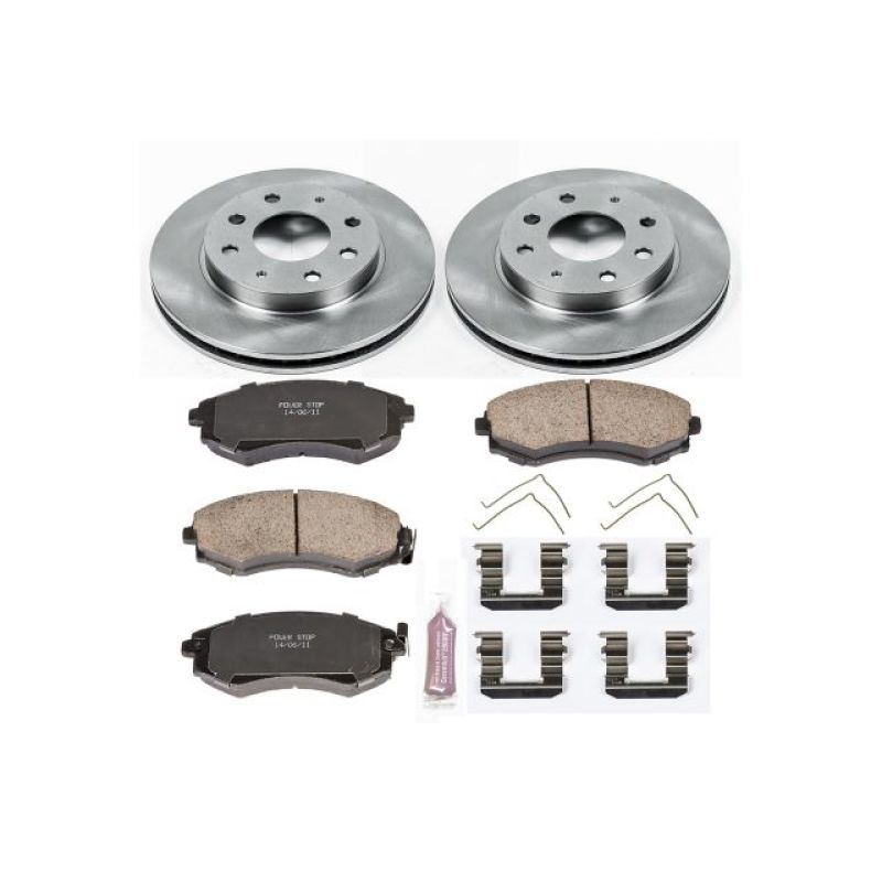 Picture of Power Stop 98-01 Hyundai Elantra Front Autospecialty Brake Kit
