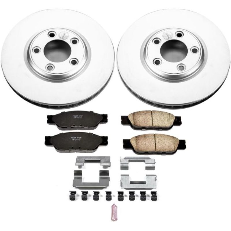 Picture of Power Stop 02-05 Ford Thunderbird Front Z17 Evolution Geomet Coated Brake Kit