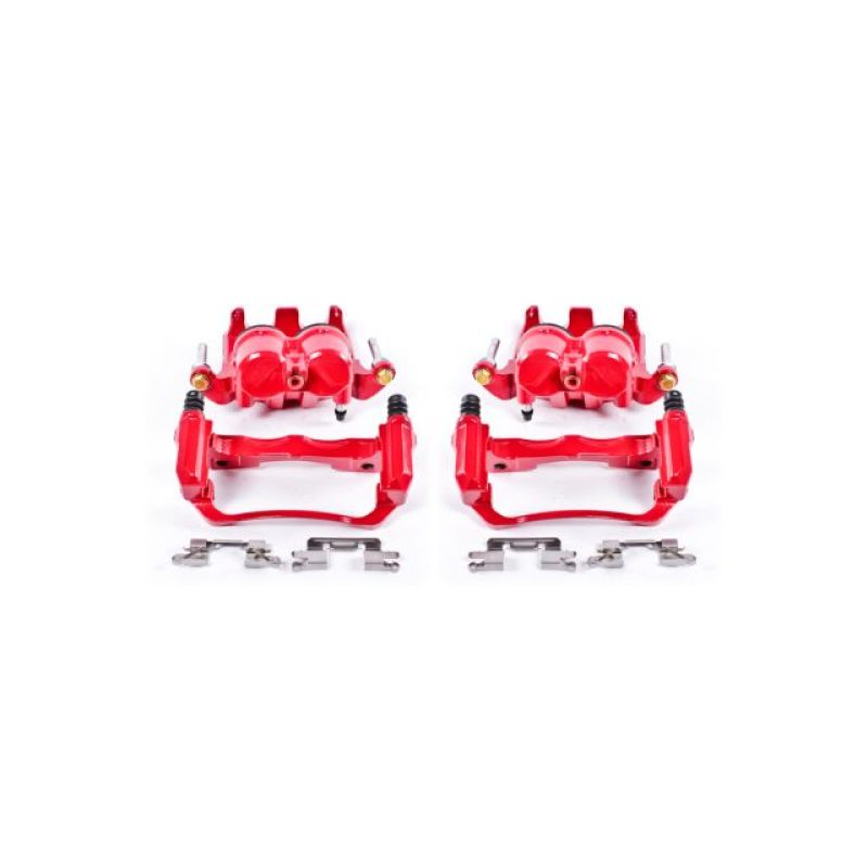 Picture of Power Stop 05-18 Nissan Frontier Front Red Calipers w/Brackets - Pair