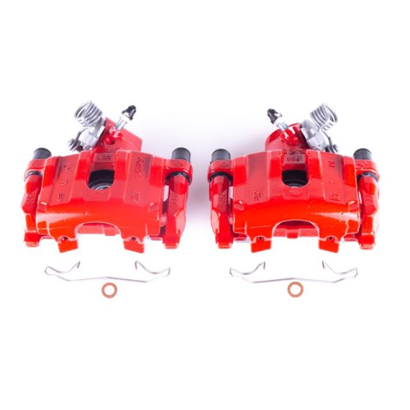 Picture of Power Stop 04-13 Mazda 3 Rear Red Calipers w/Brackets - Pair
