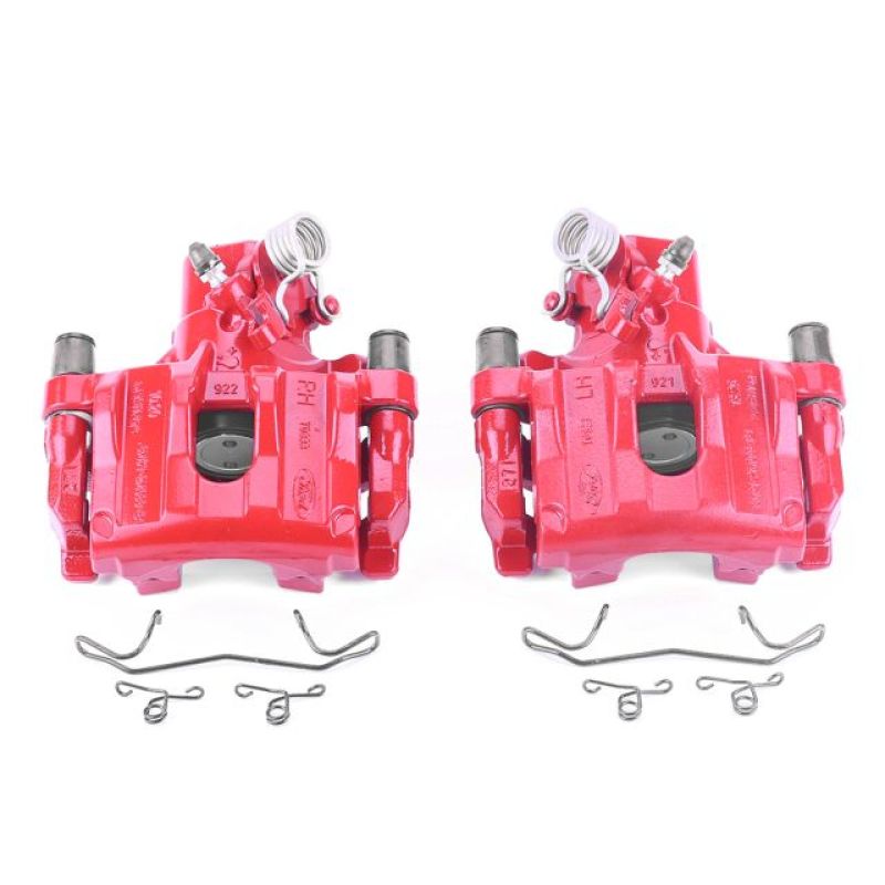 Picture of Power Stop 12-17 Ford Focus Rear Red Calipers w/Brackets - Pair