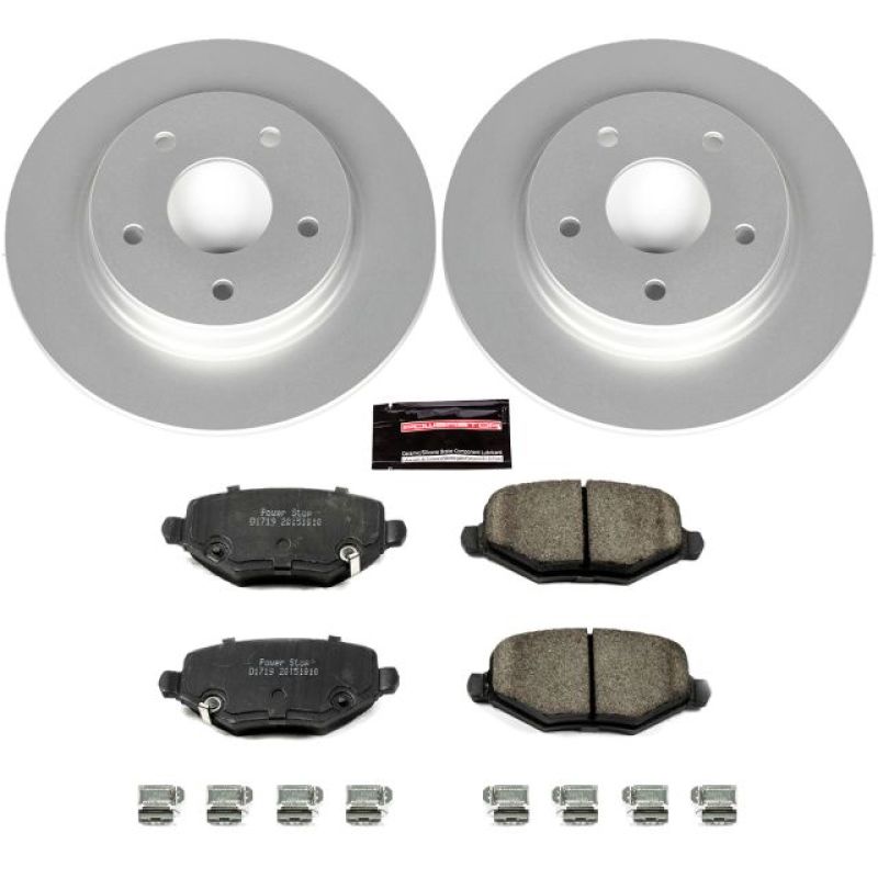 Picture of Power Stop 12-16 Chrysler Town & Country Rear Z17 Evolution Geomet Coated Brake Kit
