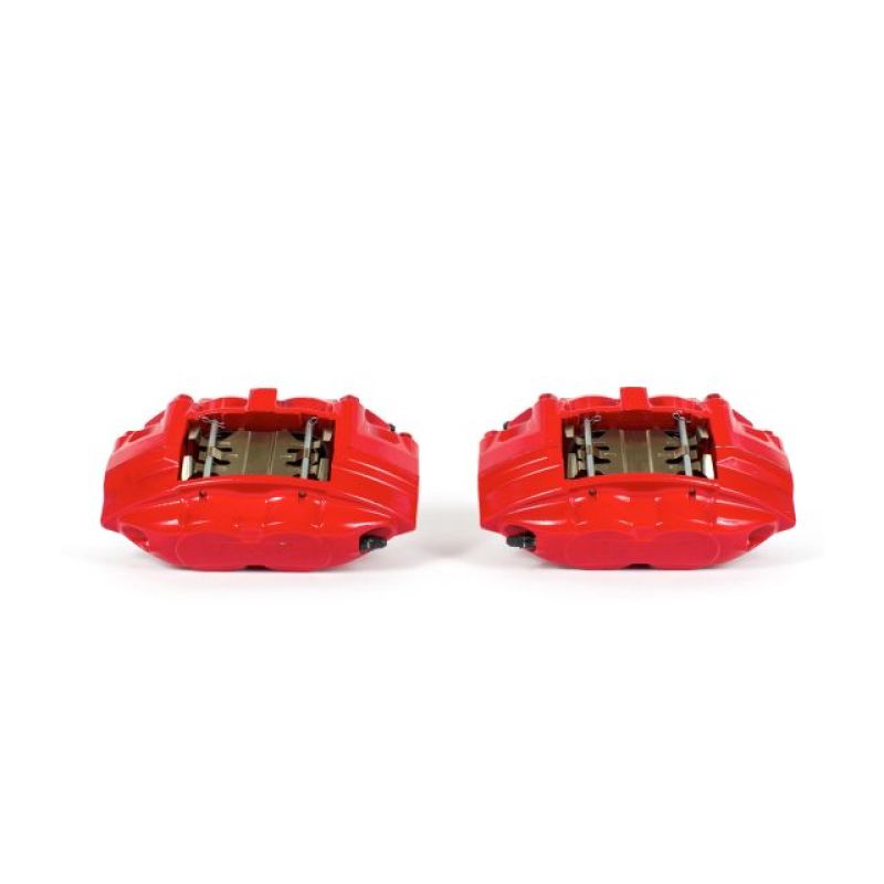 Picture of Power Stop 09-19 Nissan 370Z Front Red Calipers w/o Brackets - Pair