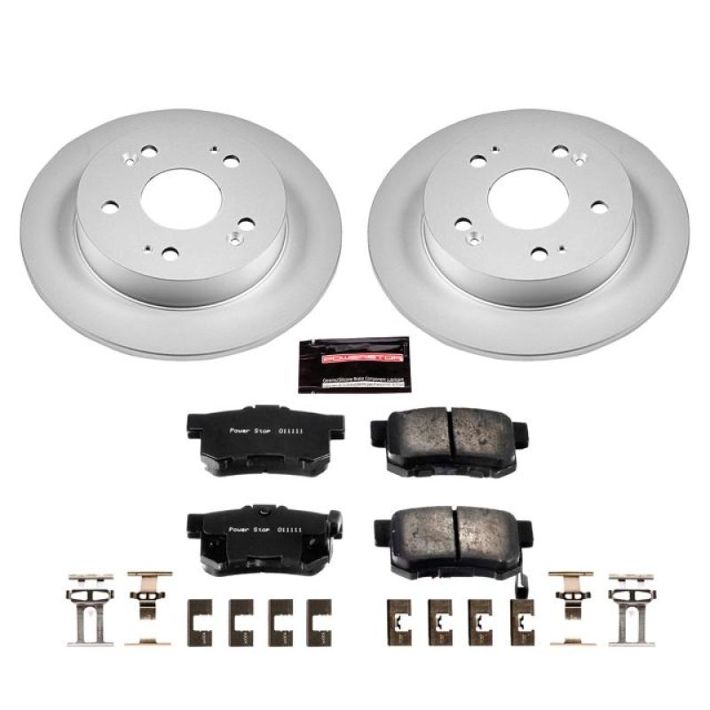 Picture of Power Stop 13-15 Acura ILX Rear Z17 Evolution Geomet Coated Brake Kit