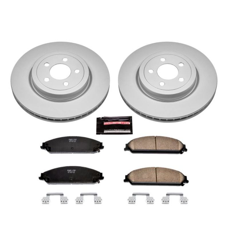 Picture of Power Stop 05-19 Chrysler 300 Front Z17 Evolution Geomet Coated Brake Kit
