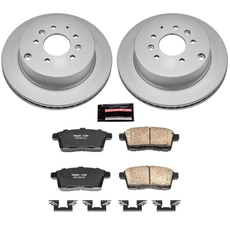 Picture of Power Stop 07-12 Mazda CX-7 Rear Z17 Evolution Geomet Coated Brake Kit