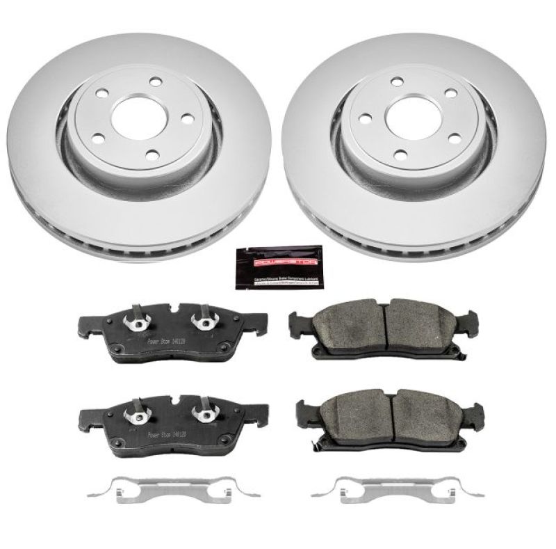 Picture of Power Stop 13-16 Dodge Durango Front Z17 Evolution Geomet Coated Brake Kit