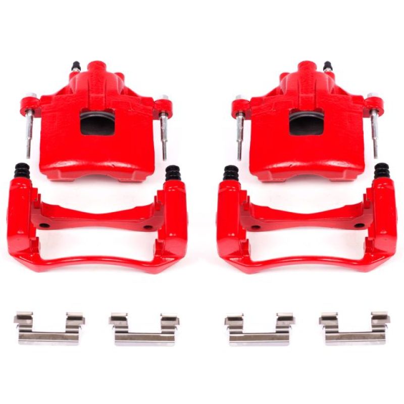 Picture of Power Stop 00-05 Buick LeSabre Front Red Calipers w/Brackets - Pair
