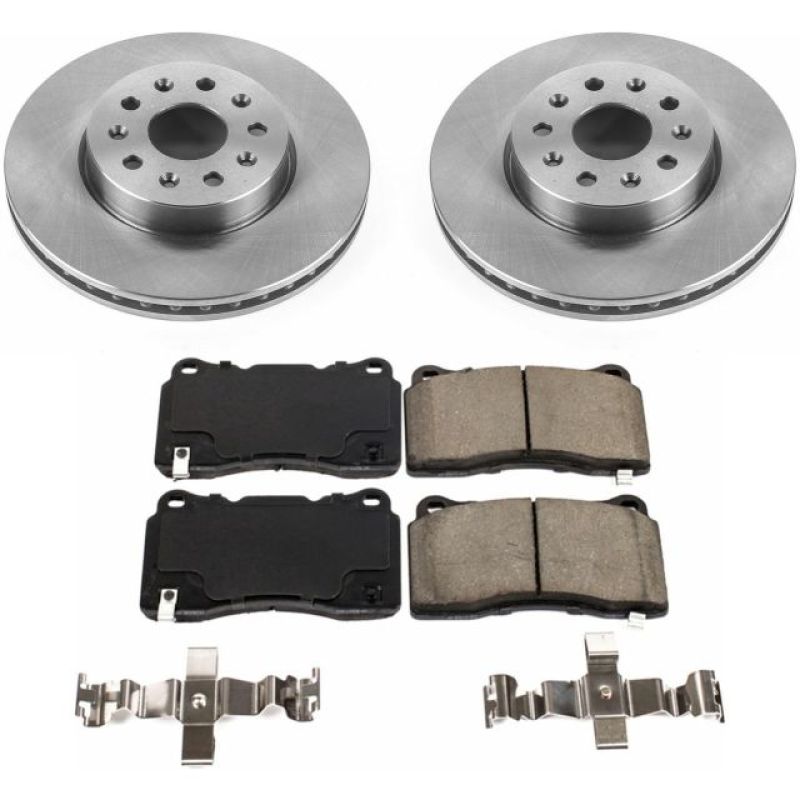 Picture of Power Stop 16-18 Cadillac CT6 Front Autospecialty Brake Kit
