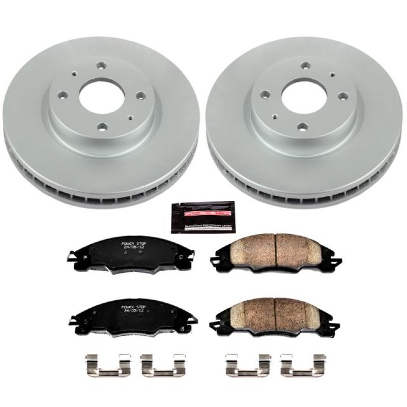 Picture of Power Stop 08-11 Ford Focus Front Z17 Evolution Geomet Coated Brake Kit